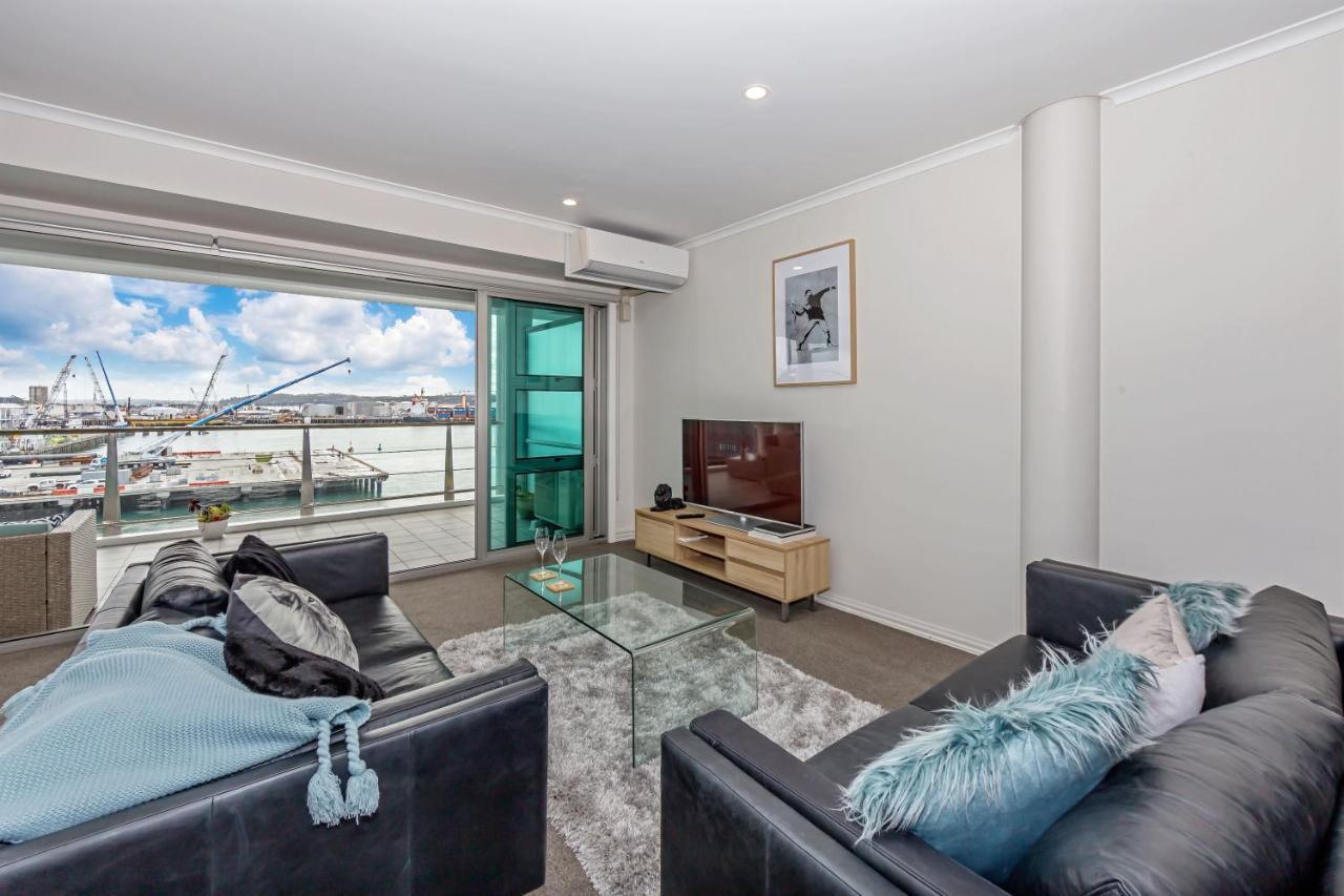 Qv Elegant Modern Apt With Water View - 982 Auckland Dış mekan fotoğraf