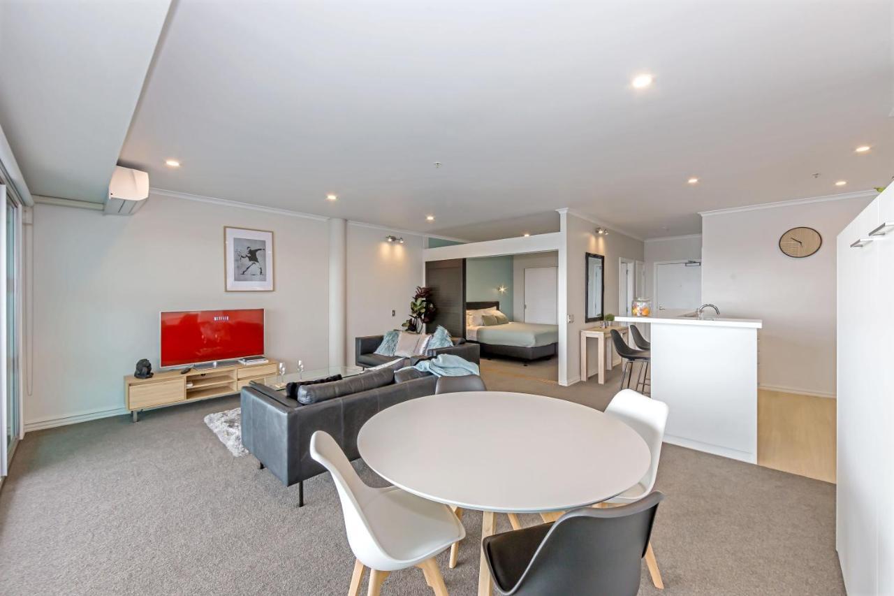 Qv Elegant Modern Apt With Water View - 982 Auckland Dış mekan fotoğraf